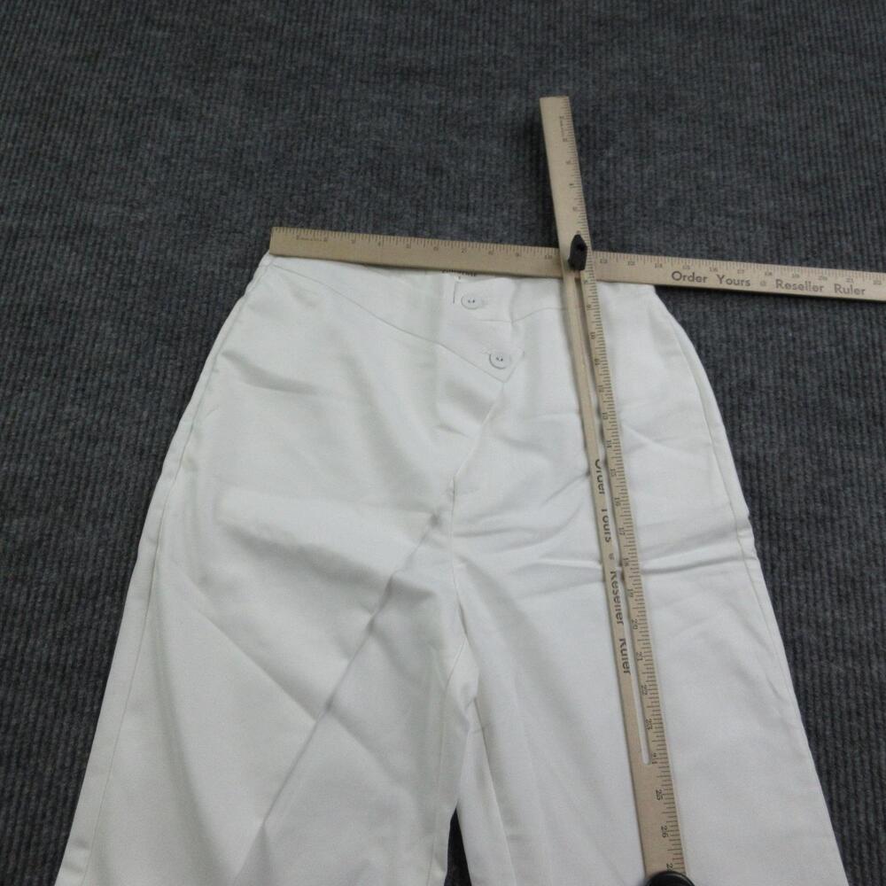 COMMENSE Pant Suit Womens S White Twill Tailored Slim 2-Piece Vest Pants NWT - Picture 5 of 16